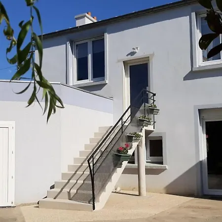 Apartamento La Maison Bleue En Iroise - Randonnees Gr34 - 10 Min A Pieds - Wifi, Velos Vae Gratuits, Jardin - Exposition Plein Sud Locmaria-Plouzane